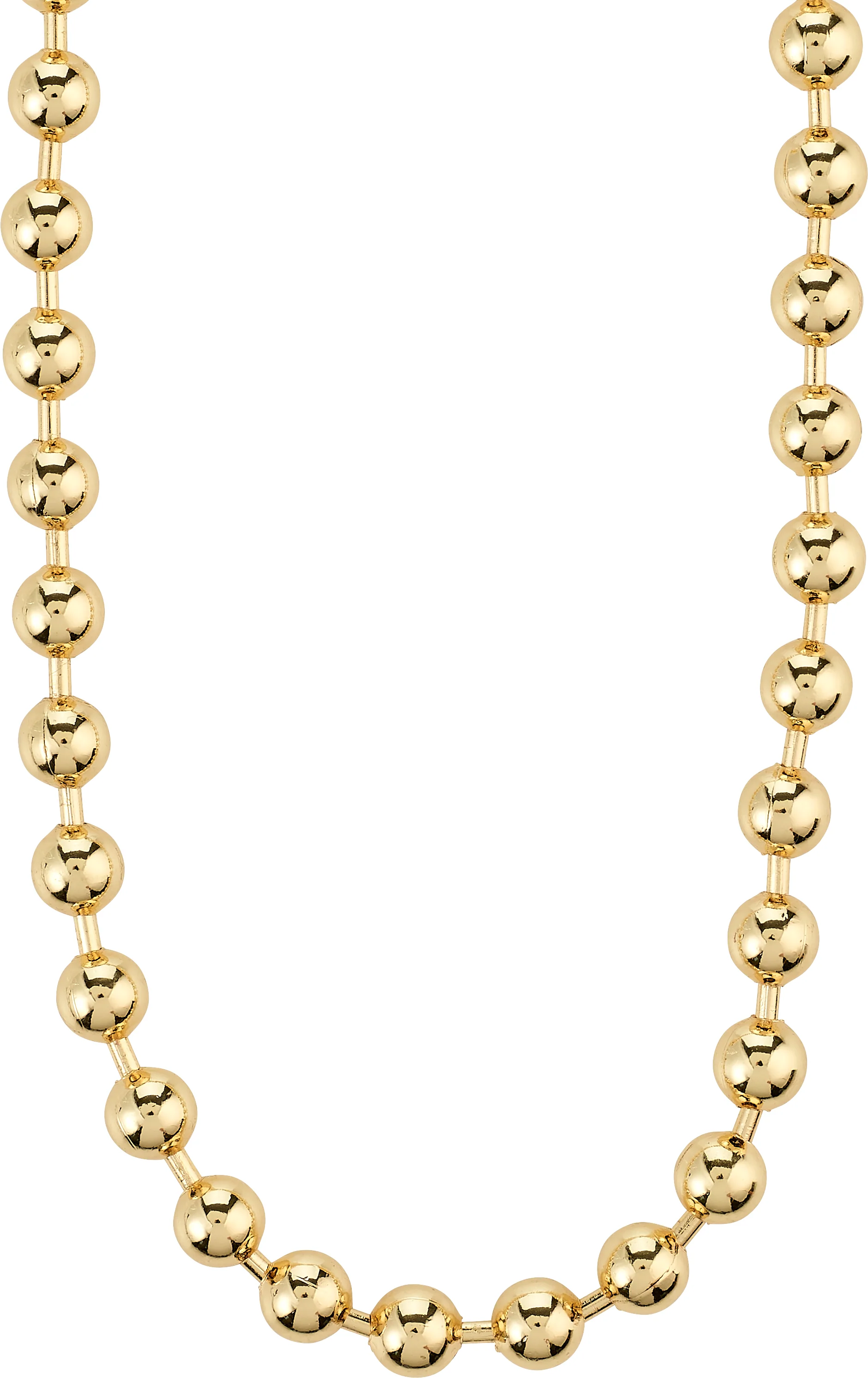 AIR gold-plated Ball Bearing Necklace - 102612011 - Image 2
