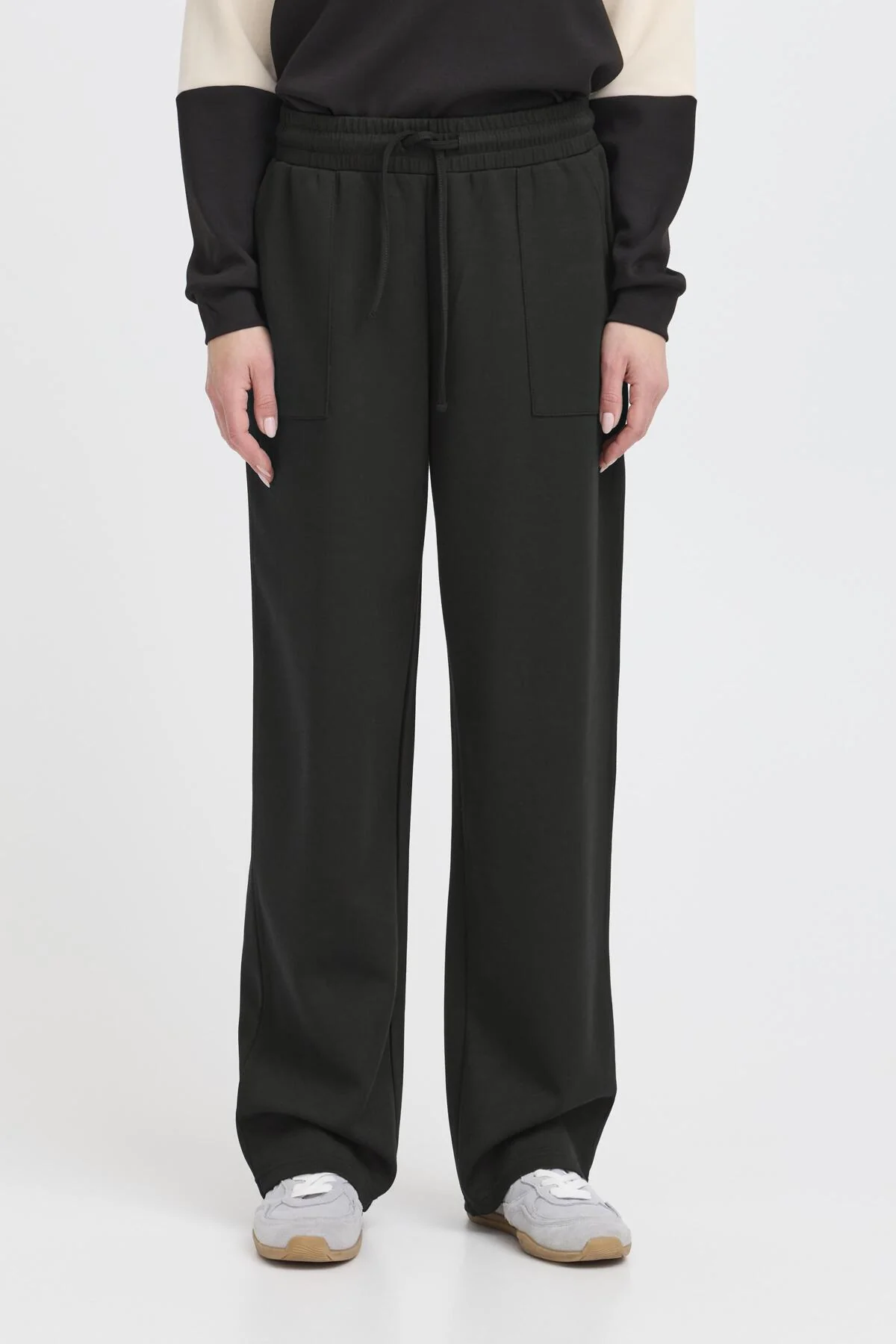 BANA P03 Pusti Wide Leg BY Logo Joggers : 3 Colours Available - Image 5