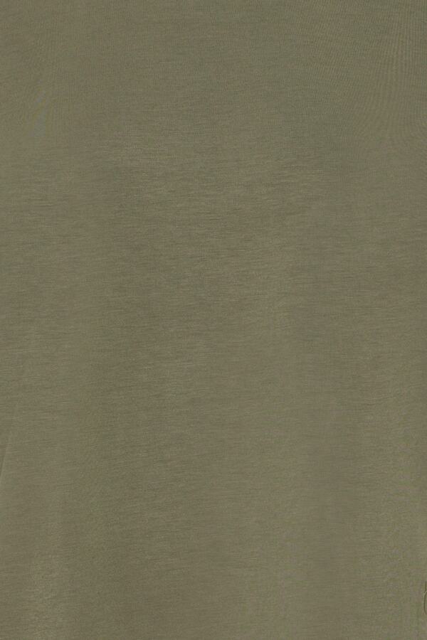 BANA 16 Super Soft Short Sleeve Sweatshirt in Kalamata Khaki Green - Image 4