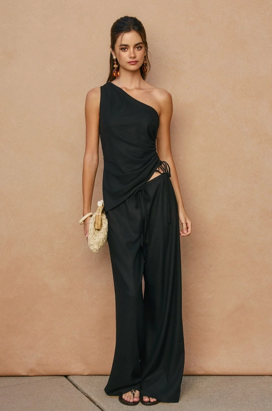 HALO One Shoulder Top - 2 Colours Available - Image 7