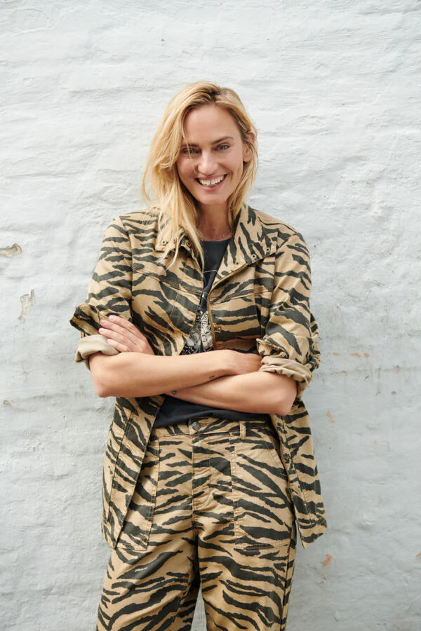 NEVADA Freedom Tiger Stripe Denim Jacket - Image 5