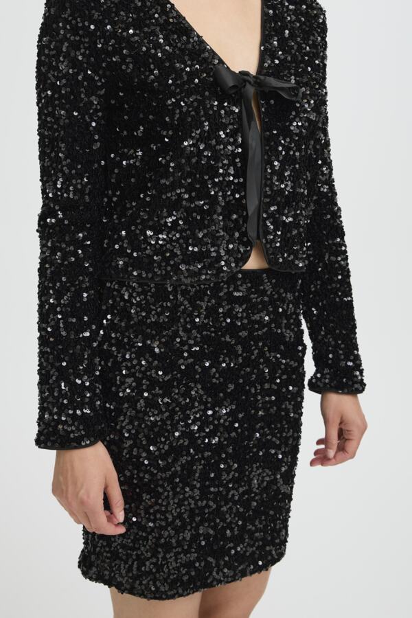 PAILLET Sequin Bow Jacket - 2 Colours Available - Image 6