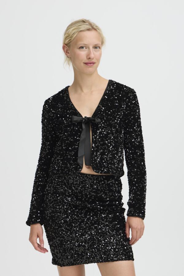 PAILLET Sequin Bow Jacket - 2 Colours Available - Image 8