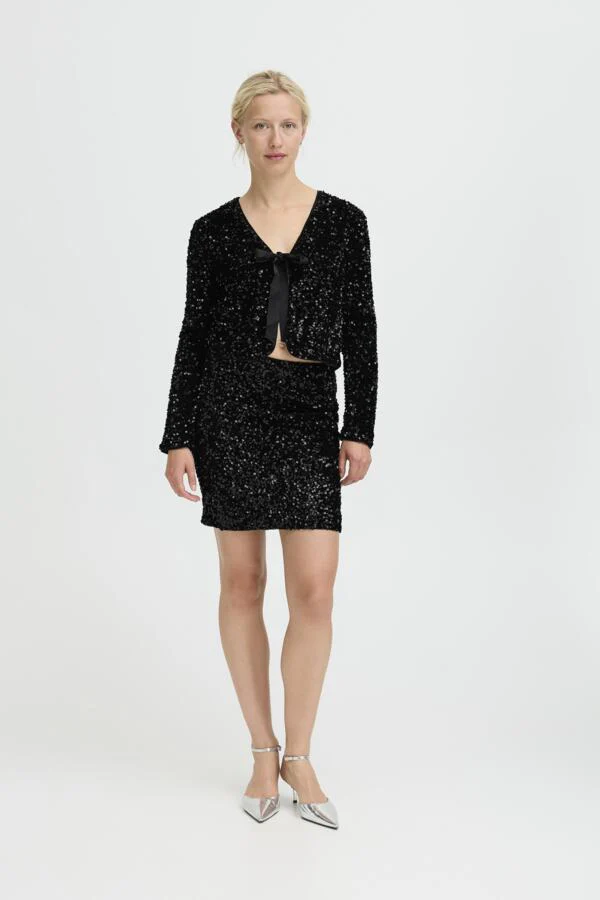 PAILLET 2-in-1 Sequin Short Skirt and Top - 2 Colours Available - Image 7