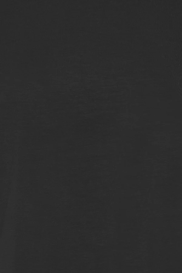 BANA T02 Pusti Top Super Soft Short Sleeve Sweatshirt in Black - Image 5