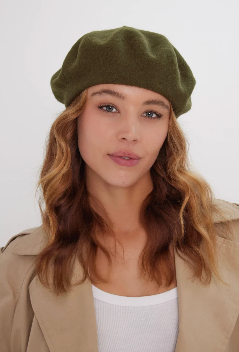 STELLA Wool Beret - 3 Colours Available - Image 10
