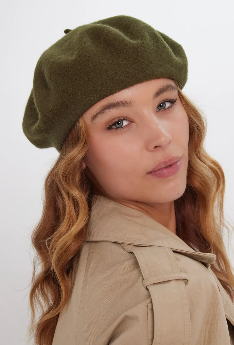 STELLA Wool Beret - 3 Colours Available - Image 11